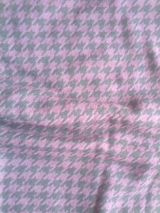 purple dogtooth wool