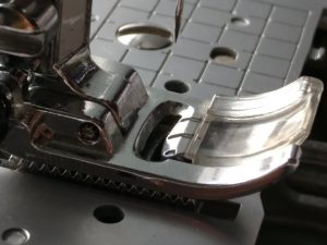 Misaligned Slots in Presser Foot and Needle Plate