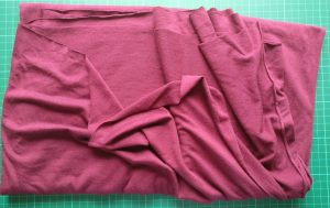 Burgundy Tee-shirting