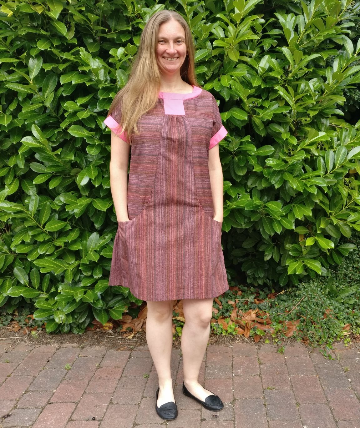 Portfolio Dress (Simplicity 2245) Front View