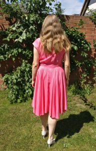 Back View of the Walkaway Dress