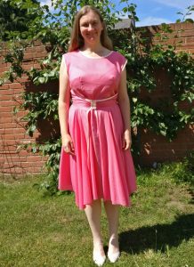 Front View of the Walkaway Dress